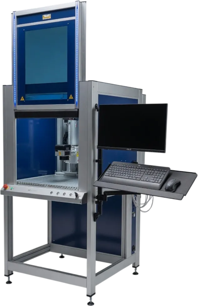 GLX500 Beschriftungslaser von Grossmann Lasertechnik – Industrielaser Made in Germany