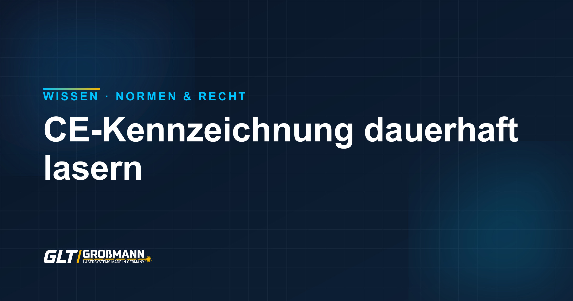 Typenschild mit lasergravierter CE-Kennzeichnung auf Edelstahl