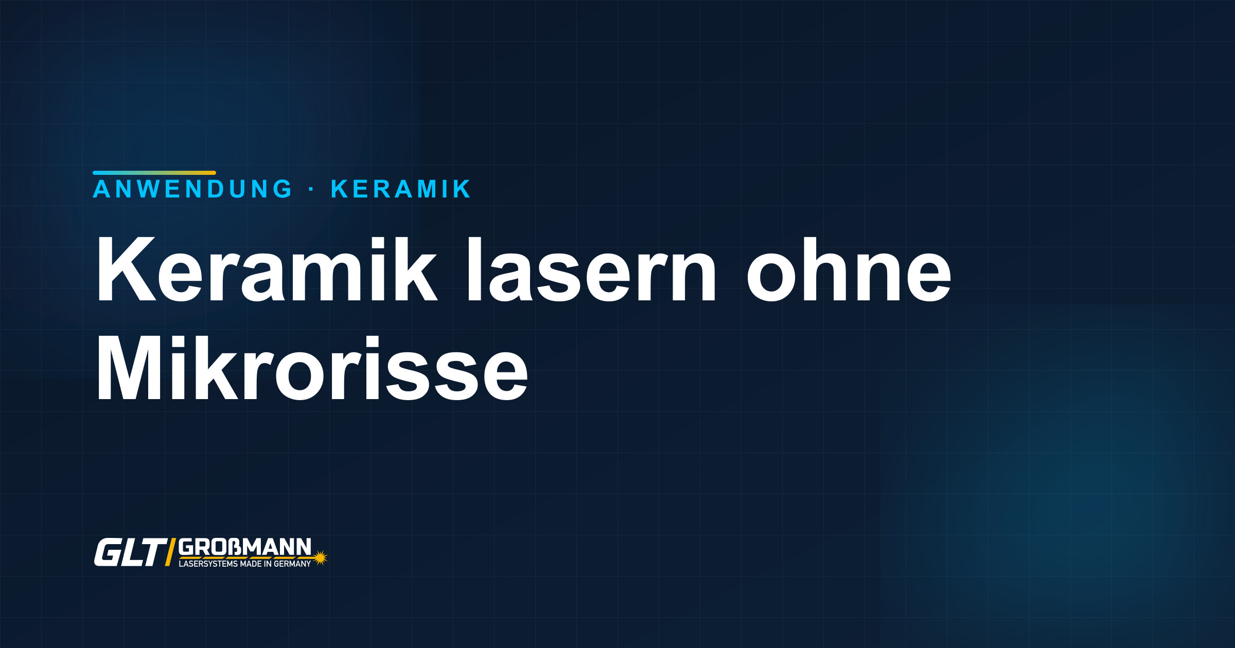 Keramik lasern: Aluminiumoxid und Zirkonoxid beschriften, gravieren und mit Data-Matrix kennzeichnen mit Faserlaser und UV-Laser