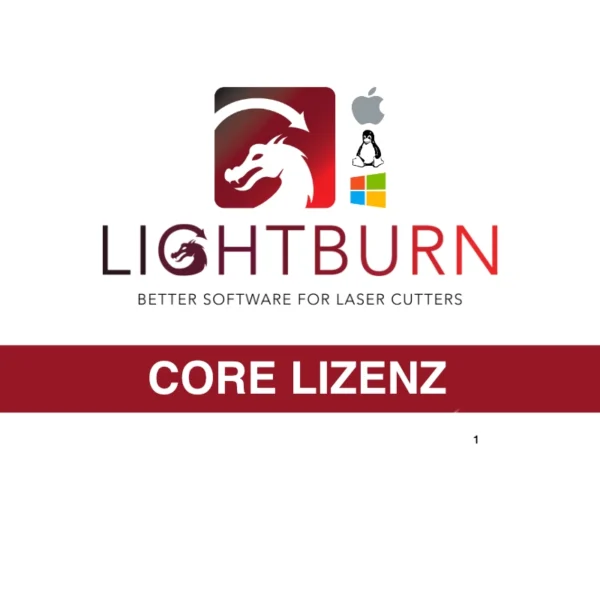 LightBurn CORE Lizenzschlüssel (GCode)