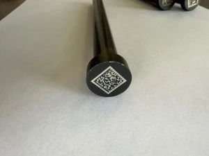 Laser zum gravieren von QR-Codes, DataMatrix und Barcodes